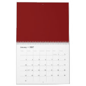 私の楽しい時代のクリスマス かわいいグルービーなXmas カレンダー (1月 2027)