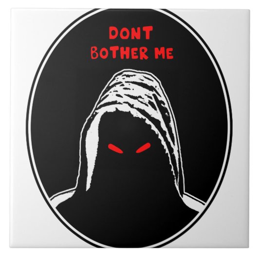 私の概念を気にしないイラストレーション タイル (正面)