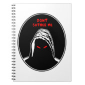 私の概念を気にしないイラストレーション ノートブック (正面)