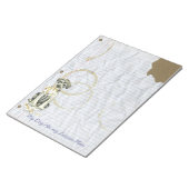 私の標準シュナウザー私食べのレッスンプラン ノートパッド (アングル)