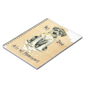 私の標準的なシュナ食べーザーの宿題 ノートブック (左側)