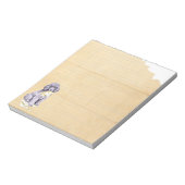 私の標準的なポー食べル私の宿題 ノートパッド (回転)