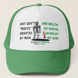 私の権利トラッカーハット キャップ