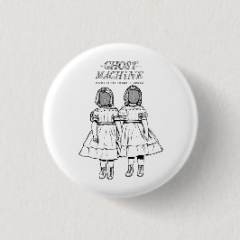 私の機械の幽霊はボタンを"結び付けます" 缶バッジ