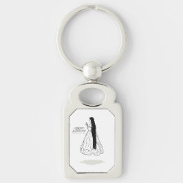 私の機械"Ghostbot" Keychainの幽霊 キーホルダー