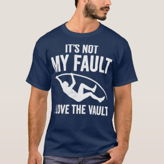 私の欠点ではない私はボールトのポールおもしろいボールトを愛する Tシャツ