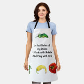 私の欲望のエプロンのキッチン エプロン (着用した状態)