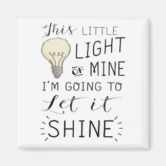 私の歌のこの小さな光 マグネット