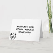 私の正気の回復が早いことを祈る カード (正面)