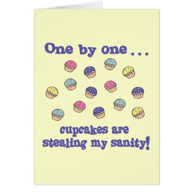 私の正気を奪うカップケーキ (正面)