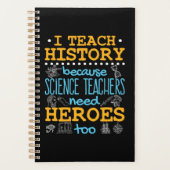 私の歴史は科学教えの先生がヒーローだからだ プランナー手帳 (正面)