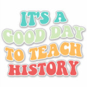 私の歴史は良教えい日だ シール (正面)