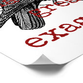 私の死の報告 – 死の引用文 ポスター (角)