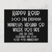 私の死体ピエロについて聞いて インビテーションポストカード (裏面)