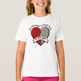 私の残りの半分は最終的に背部です Tシャツ