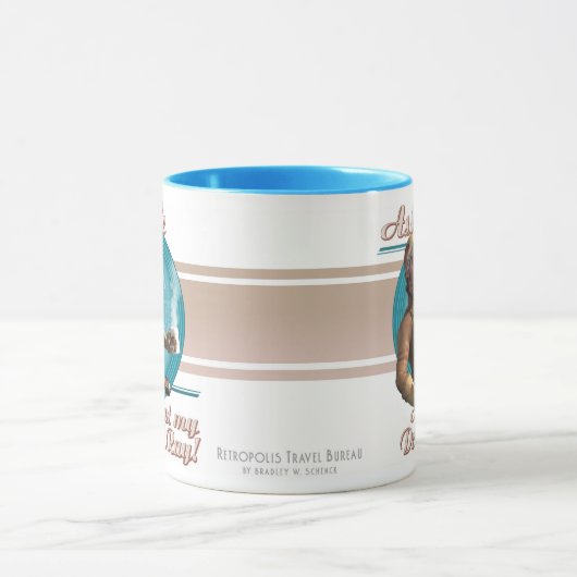 私の殺人光線について私に尋ねて下さい! コーヒー・マグ マグカップ (中央)