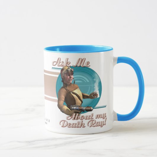 私の殺人光線について私に尋ねて下さい! コーヒー・マグ マグカップ (右)