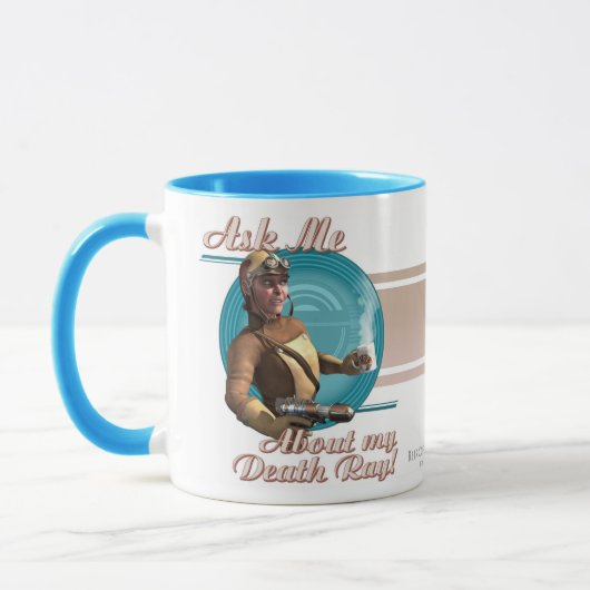 私の殺人光線について私に尋ねて下さい! コーヒー・マグ マグカップ (左)
