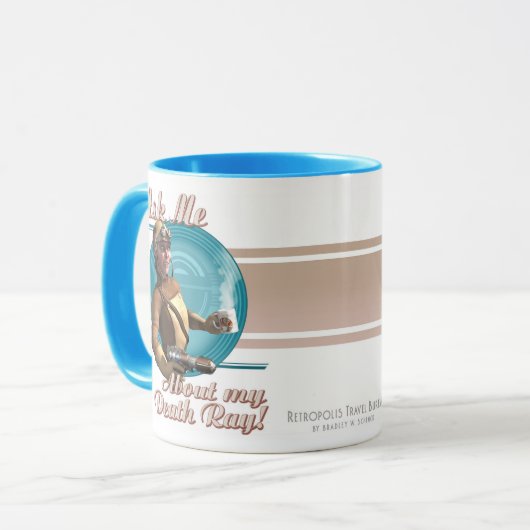 私の殺人光線について私に尋ねて下さい! コーヒー・マグ マグカップ (正面左)