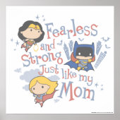 私の母と同じように恐れを知らず強く ポスター (正面)