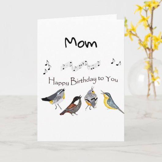 私の母と私の友人最高のの誕生日に カード (黄色い花)