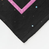 私の母に娘の毛布から蝶 フリースブランケット (角)