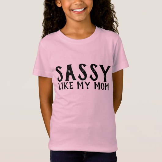 私の母のように青白い、女の子のTシャツ Tシャツ (正面)