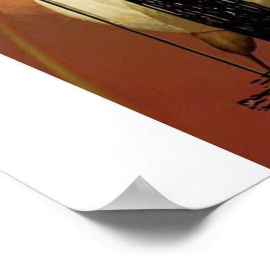 私の母のプレゼントの息子 |ママのかわいいギフト ポスター (角)