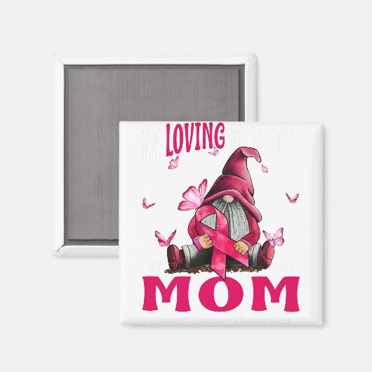 私の母の愛する記憶の中で乳がん認識度 マグネット (正面/裏面)