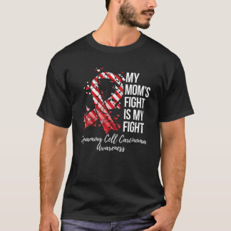 私の母の戦いは私の戦い扁平上皮がん Tシャツ
