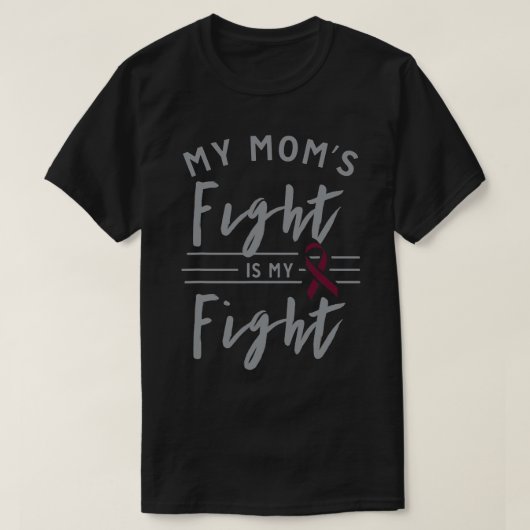 私の母の戦いは私の戦い鎌状赤血球貧血アワル Tシャツ (デザイン正面)