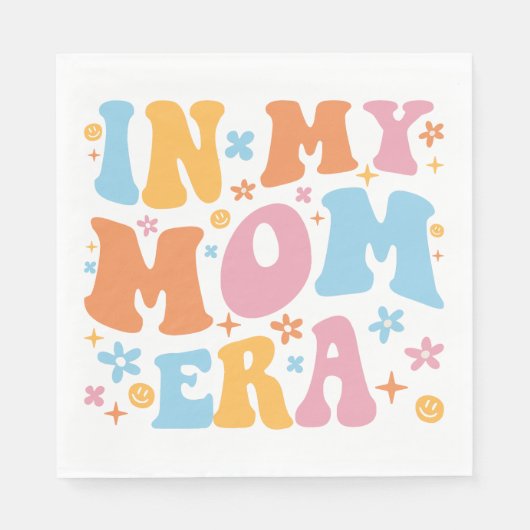 私の母の時代に スタンダードランチョンナプキン (正面)