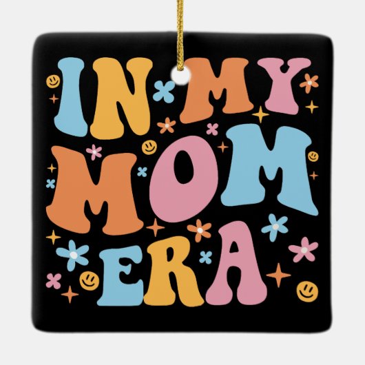 私の母の時代に セラミックオーナメント (裏面)