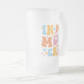 私の母の時代に フロストグラスビールジョッキ (正面右)