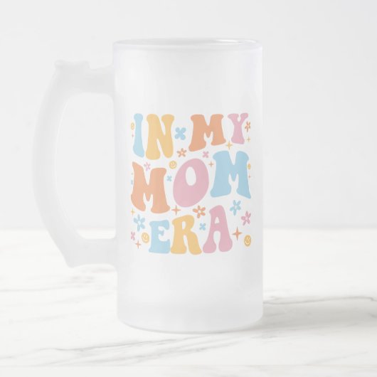 私の母の時代に フロストグラスビールジョッキ (左)