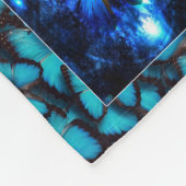 私の母の毛布に息子からクロス毛布ギフト フリースブランケット (角)