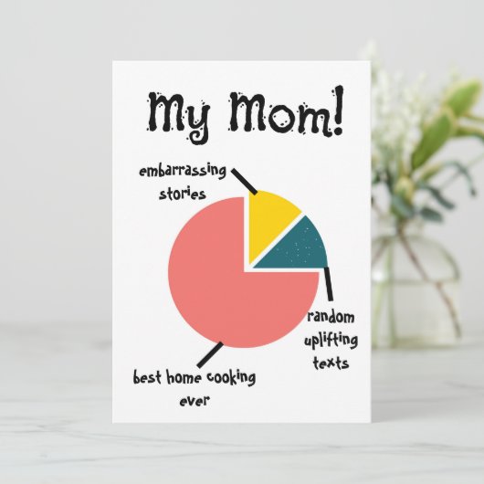 私の母の特徴おもしろい、母のカスタムために驚く シーズンカード (スタンド正面)