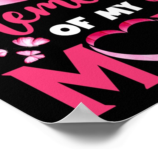 私の母の蝶の乳がんで思い出して ポスター (角)