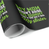 私の母はダミーの妹の母を育てなかったおもしろい ラッピングペーパー (ロールコーナー)