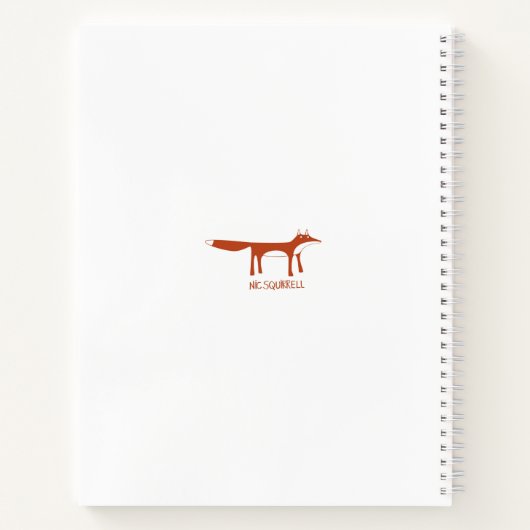 私の母はファブパーソナライズされたおもしろい ノートブック (裏面)