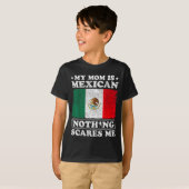 私の母はメキシコ人 Nothing Es Me Mexico 母の日 Tシャツ (正面フル)