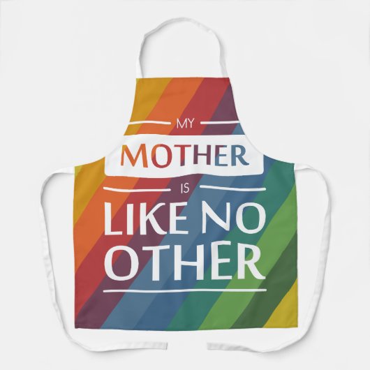 私の母は他に類を見ない エプロン (正面)