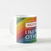 私の母は他に類を見ない コーヒーマグカップ (正面左)