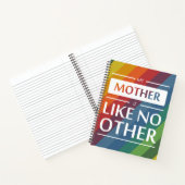 私の母は他に類を見ない ノートブック (内部)