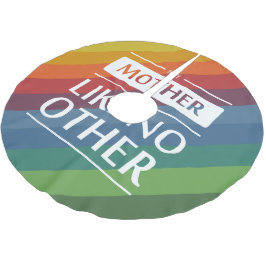 私の母は他に類を見ない ブラッシュドポリエステルツリースカート