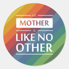 私の母は他に類を見ない ラウンドシール