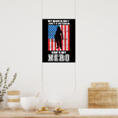 私の母は単なる退役軍人ではない私のヒーロー ポスター (キッチン)