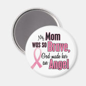 私の母は天使の乳がん マグネット (正面/裏面)