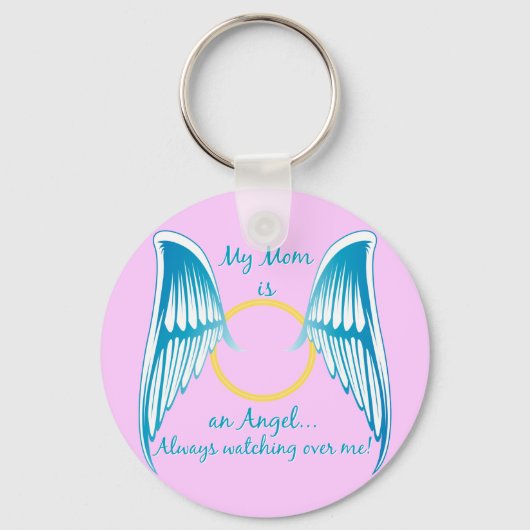 私の母は天使 キーホルダー (正面)