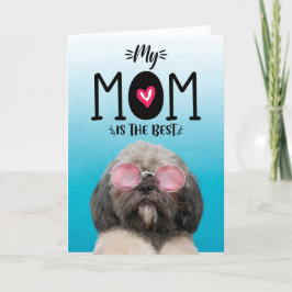 私の母は最高の母の日パーソナライズされただ… サンキューカード